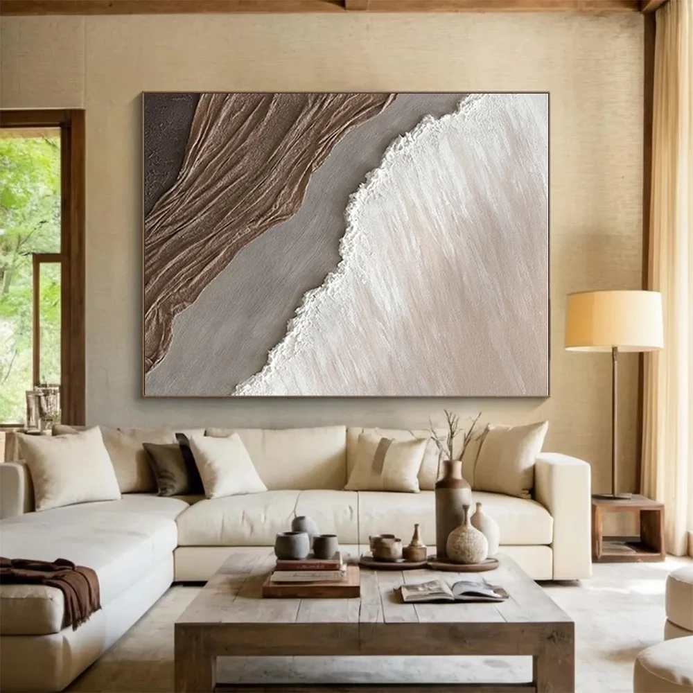 Neutral_Minimalist_Textured_Layers_Bedroom_Canvas_Wall_Art_7CK49 wall art